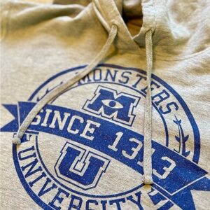Disney Gray and Blue Monsters University Hoodie